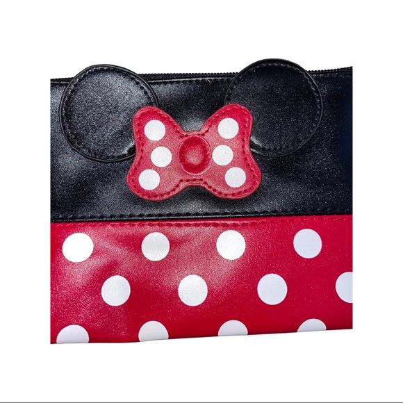 Minnie Mouse Wristlet // Disney Ears Wallet/Purse - Picture 2 of 4